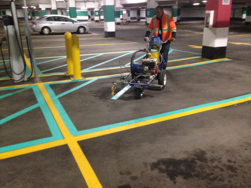 Parking Lot Line Painting Mr Super Clean